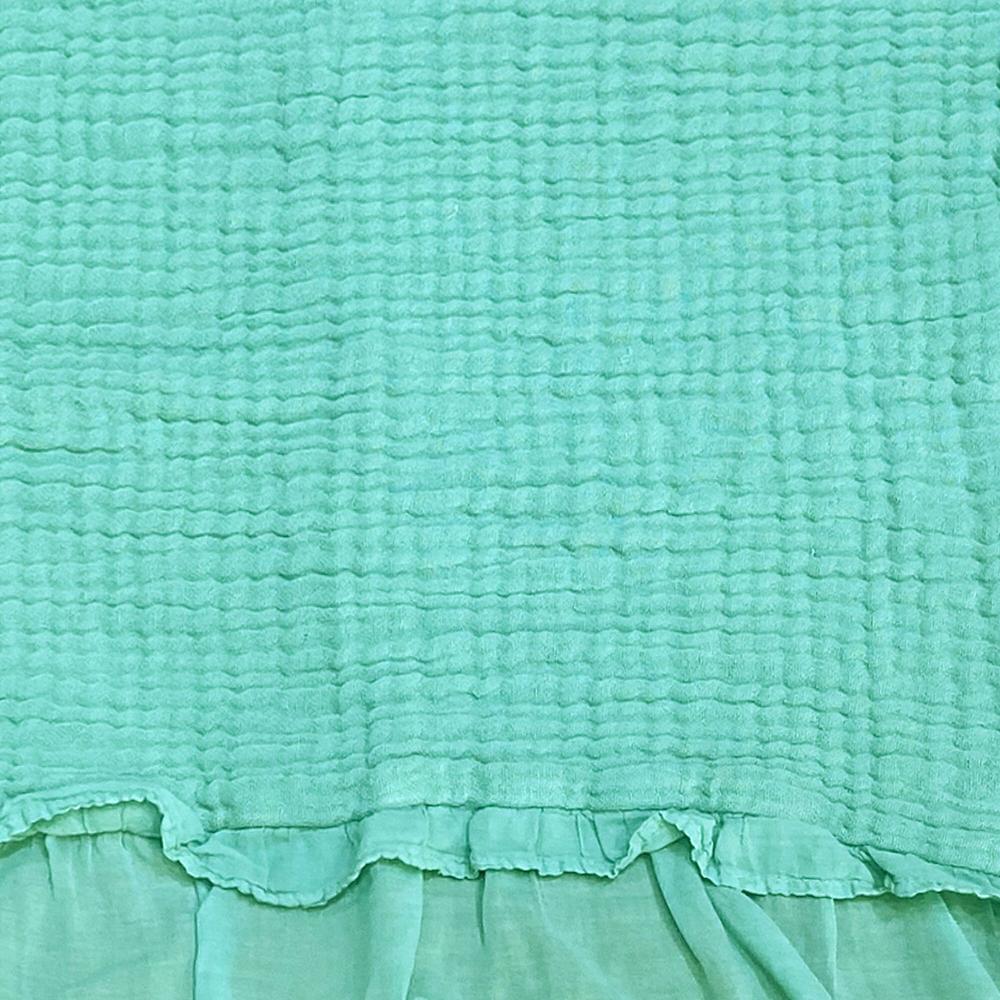 QVC Ferò Federa Arredo In Cotone Con Rouche (45x45cm)