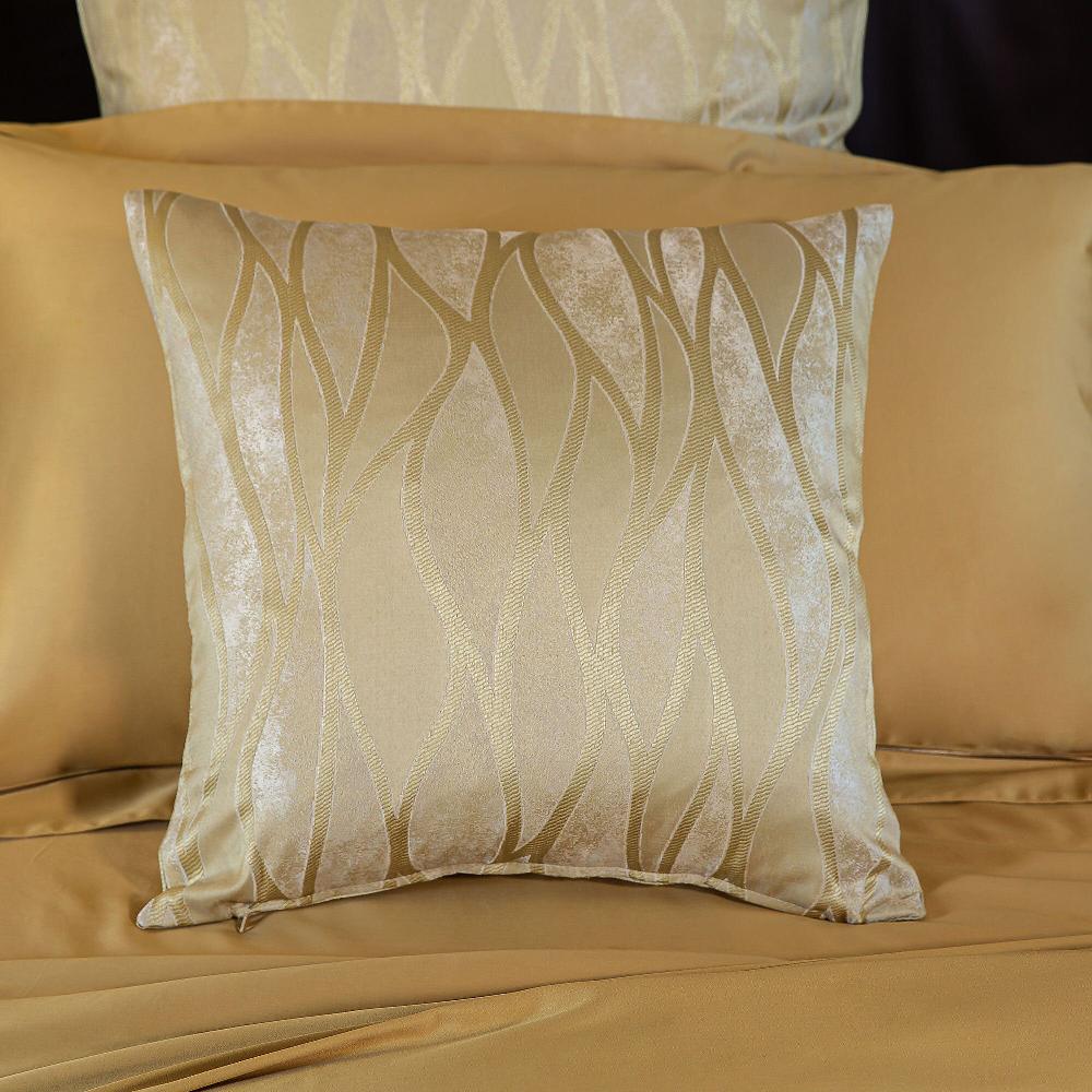 QVC Ferò Federa arredo jacquard Emilia con seta 45x45 cm