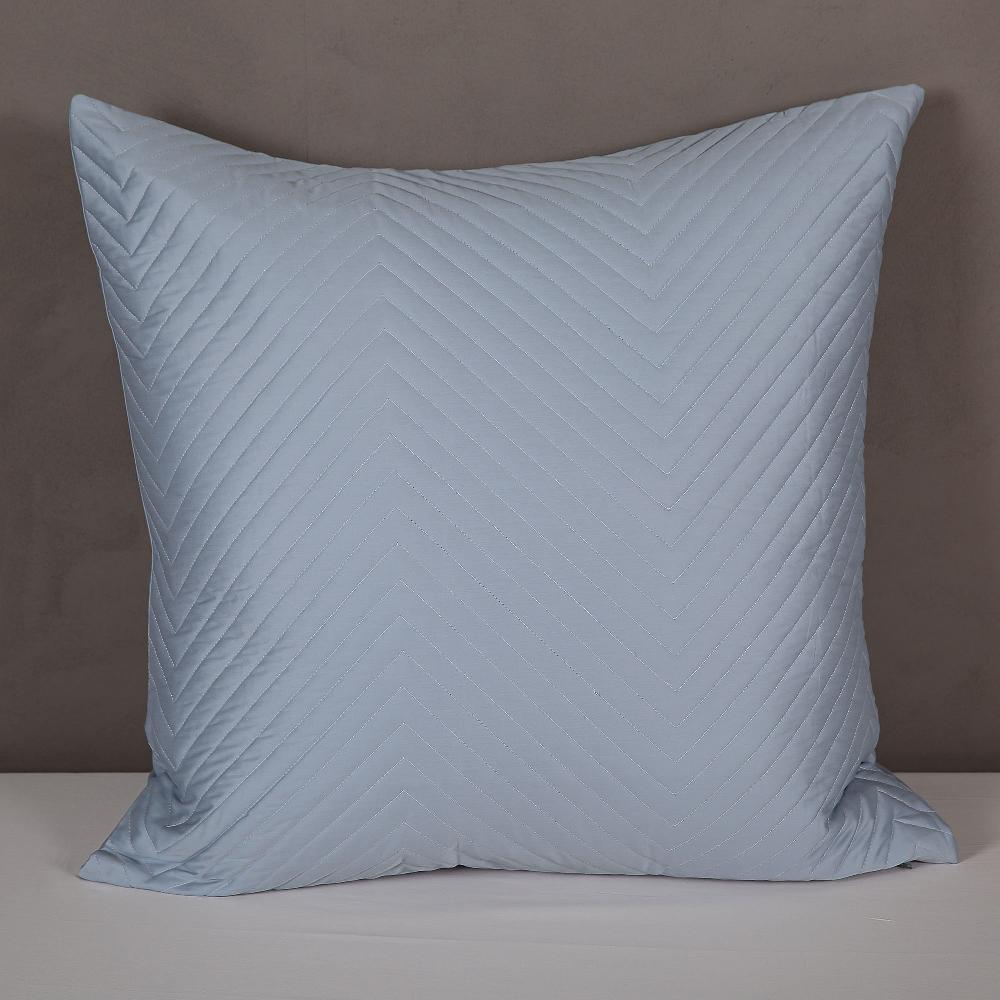 QVC Ferò Federa arredo Nettuno 100% raso motivo chevron (65x65 cm)