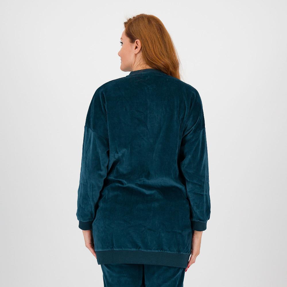 QVC Ferò Giacca In Velluto Di Cotone Con Maniche Lunghe