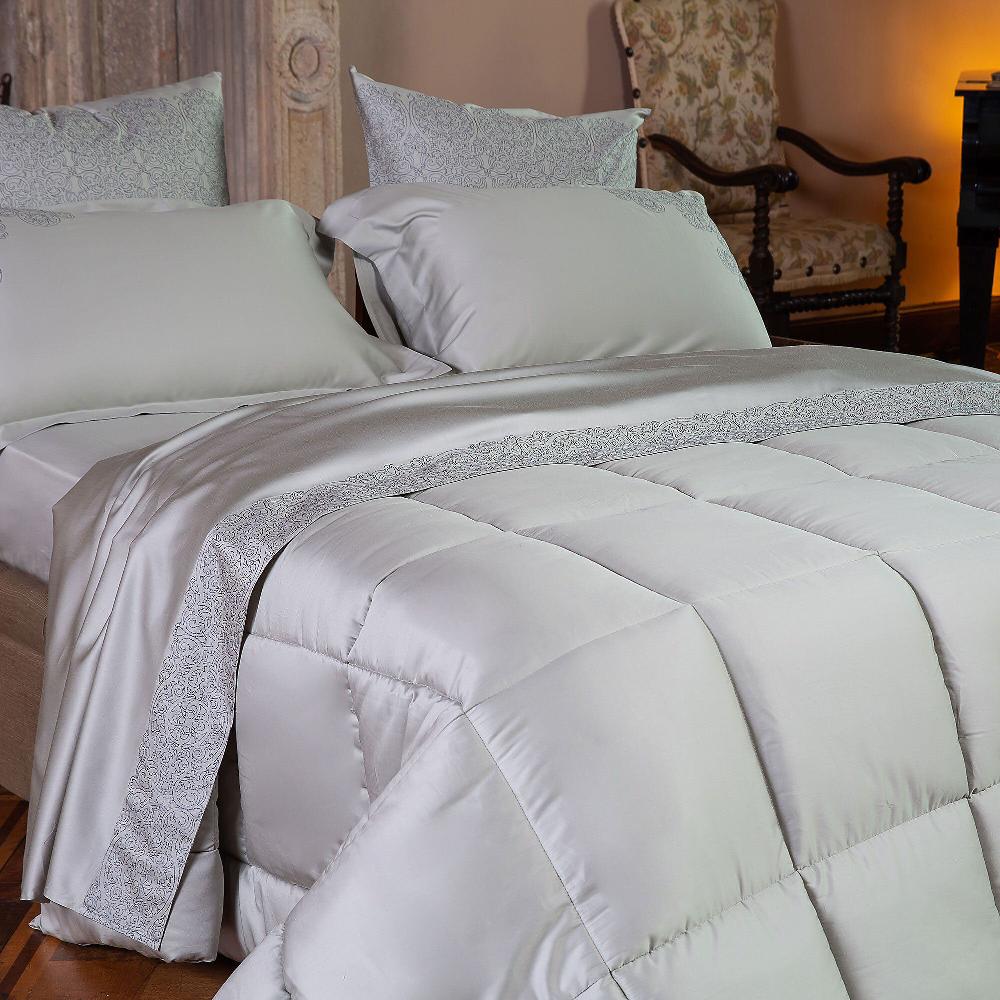 QVC Ferò MIAMI Trapunta Matrimoniale Double Face In Raso