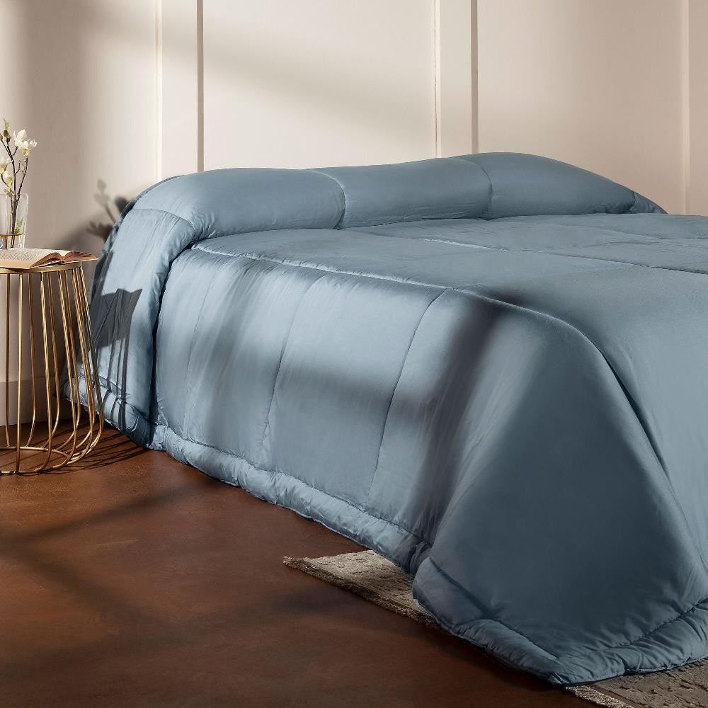 QVC Ferò MIAMI Trapunta Matrimoniale Double Face In Raso