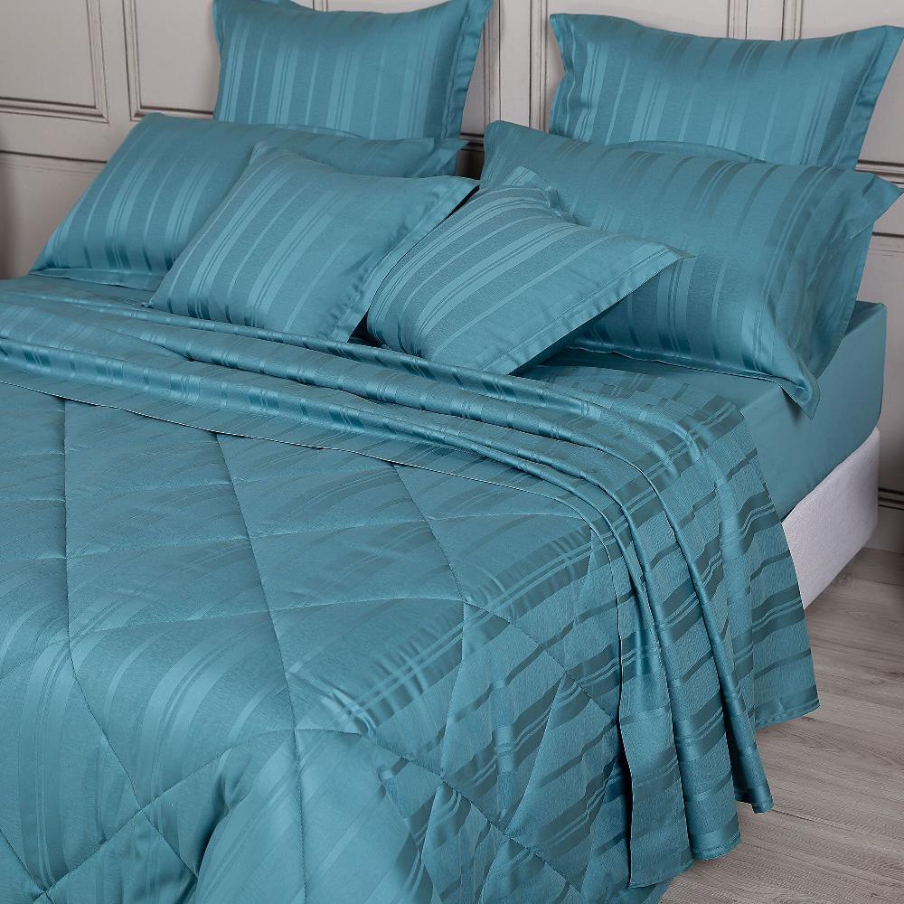 QVC Ferò Opera Completo Letto Matrimoniale In Raso Di Cotone 300 TC