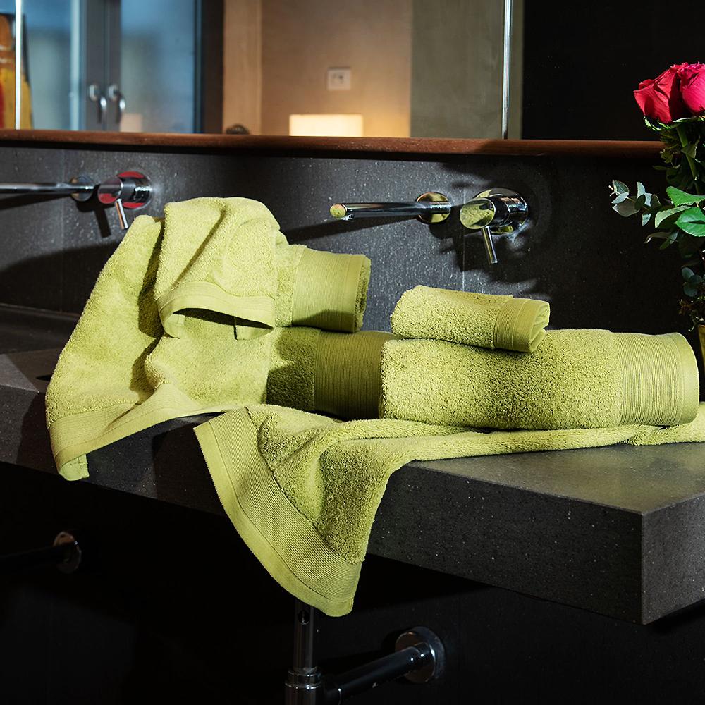 QVC Ferò Plissé: 7 spugne in cotone low twist con bordo plissettato