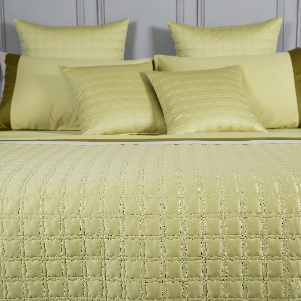 QVC Ferò Poesia Trapuntino Ricamato In Raso Con Disegno Geometrico