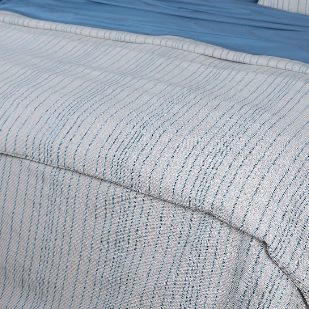 QVC Ferò Runner Platinum Imbottito Misto Lino Jacquard 65x200cm