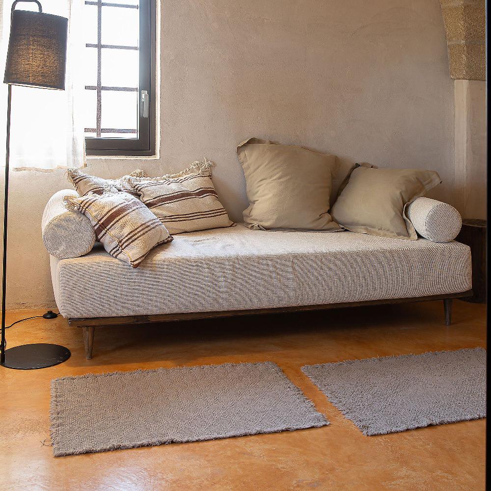 QVC Ferò Tappeto Bagno In Cotone Jacquard Con Disegno Floreale