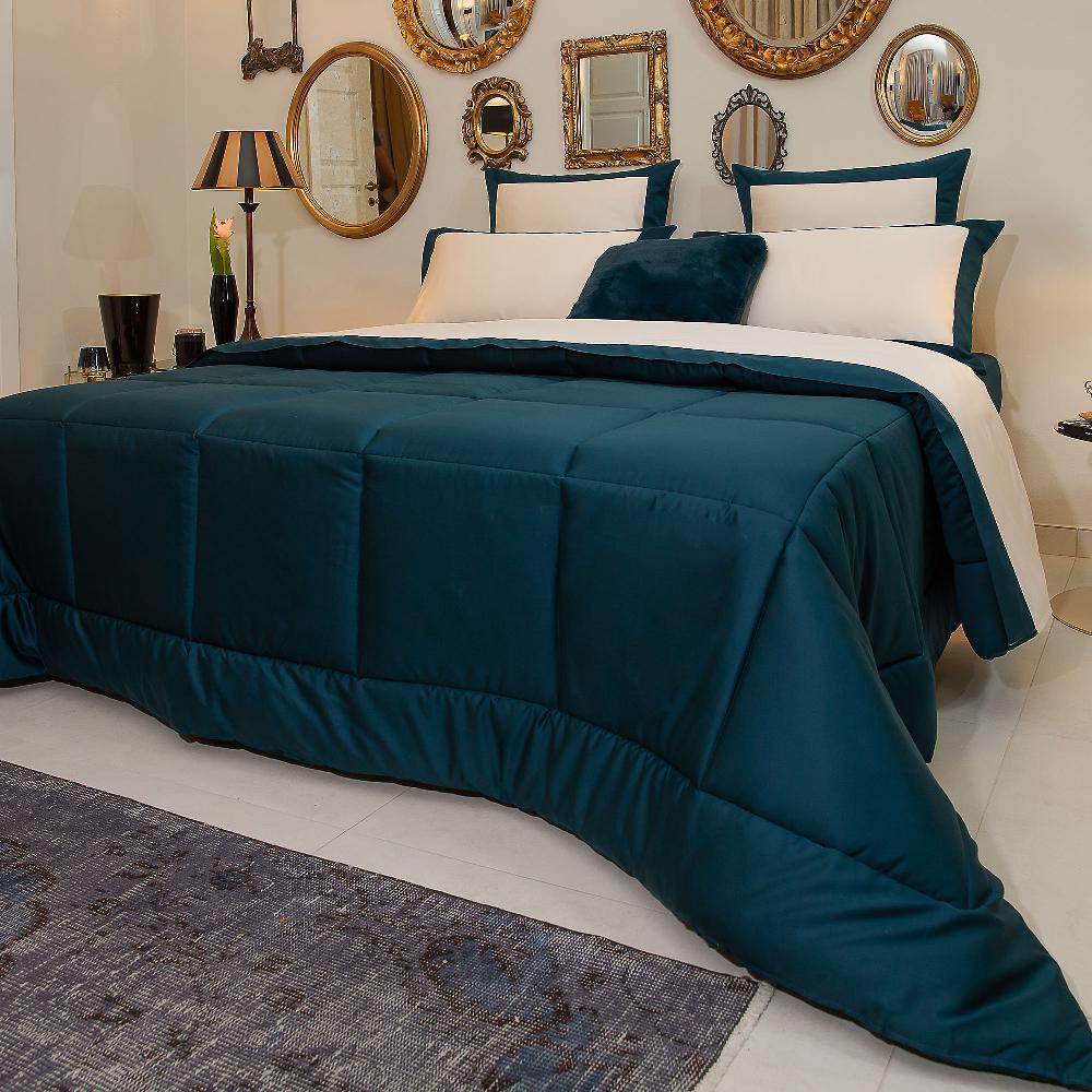 QVC Ferò Trapunta Elisir In Raso Di Cotone Con Imbottitura 300 G/mq