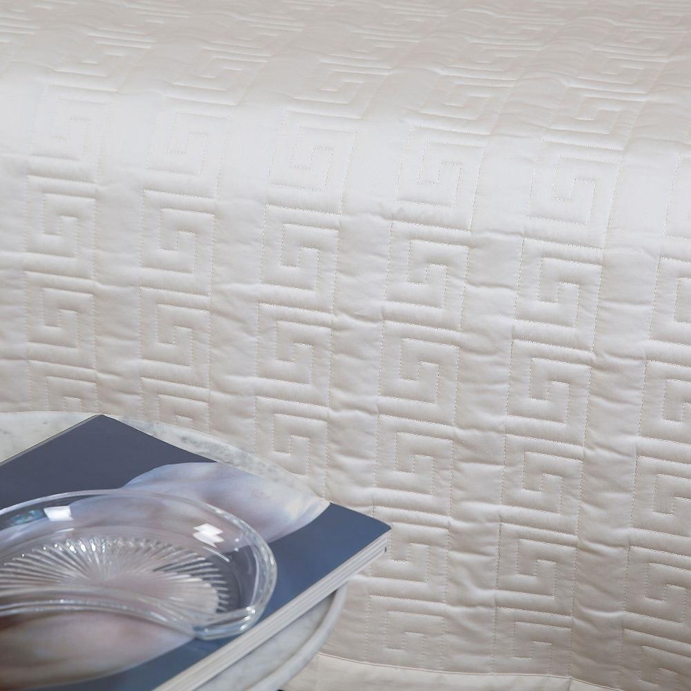 QVC Ferò Trio Trapuntino Matrimoniale In Raso Tinta Unita