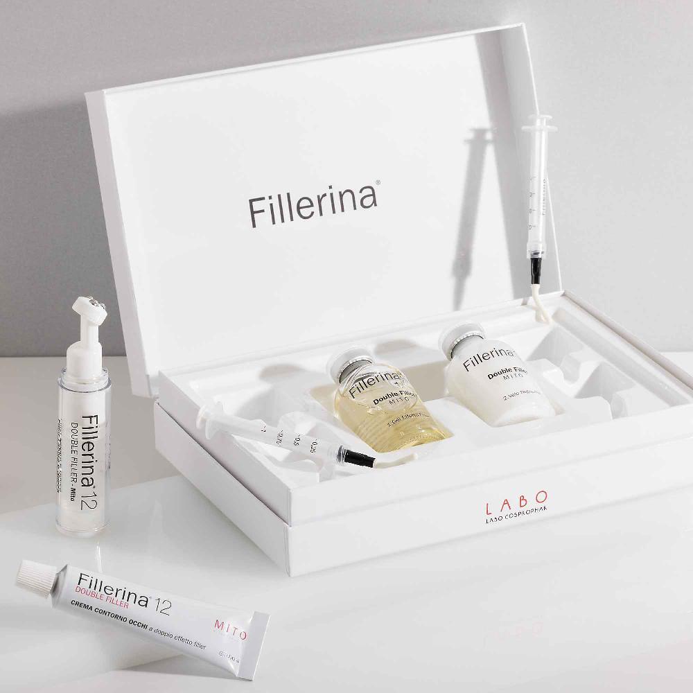 QVC Fillerina Filler Set Gel Velo e Crema Occhi grado 4 + Filler Labbra Mito
