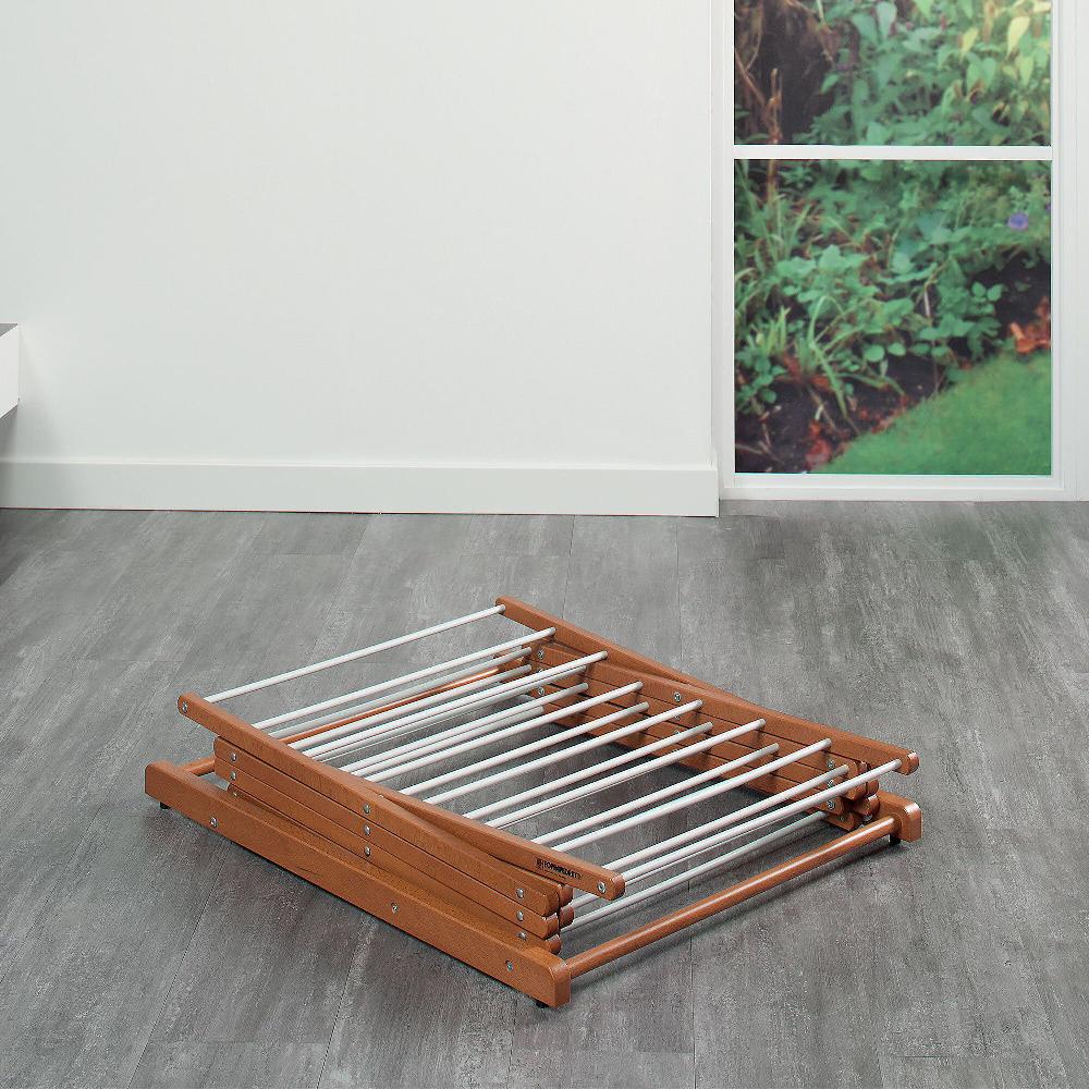 QVC Foppapedretti Stendibiancheria Stendipiù Salvaspazio In Legno 2 Altezze