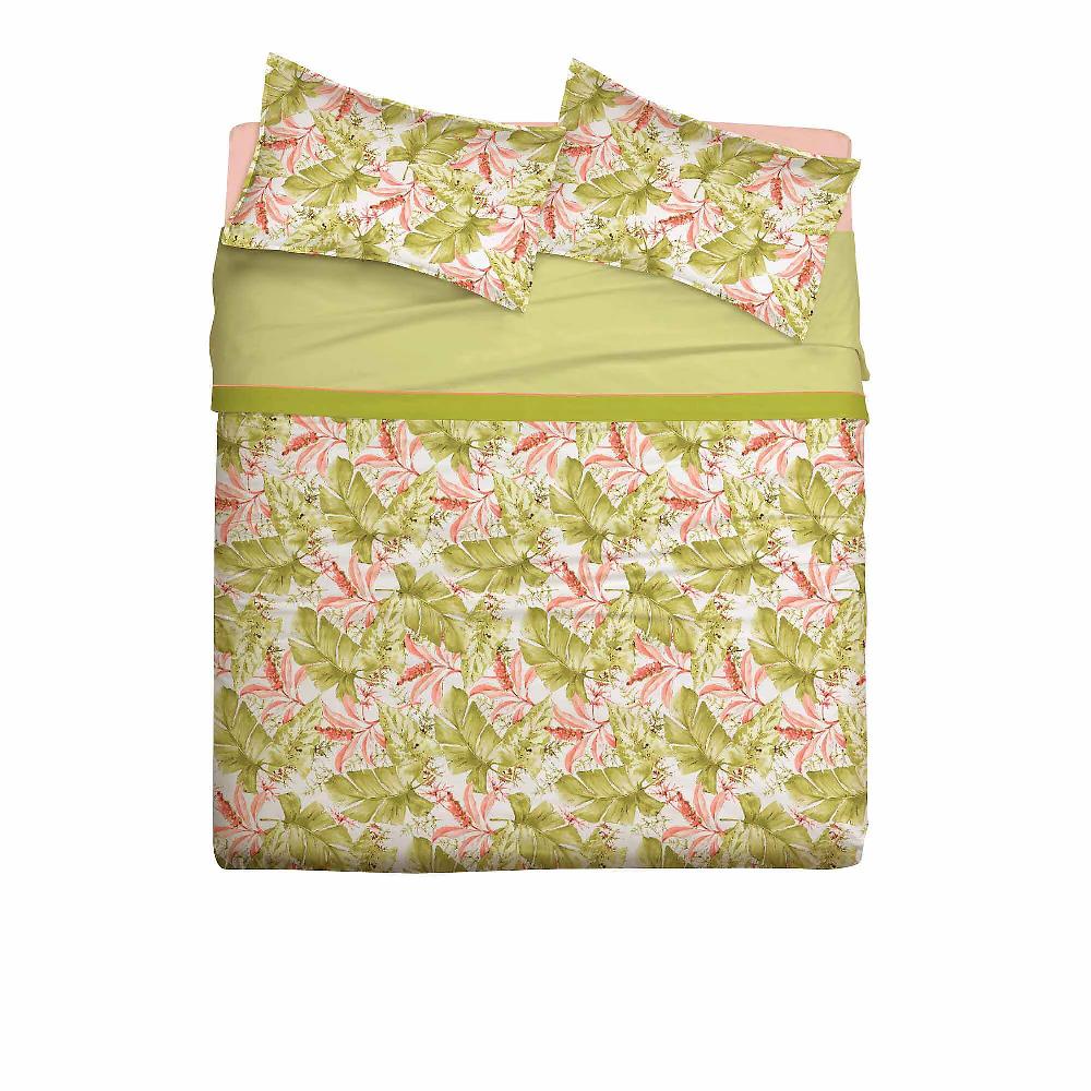 QVC Gabel 1957 Completo Letto Copriletto 100% Cotone Tela 58 Fili