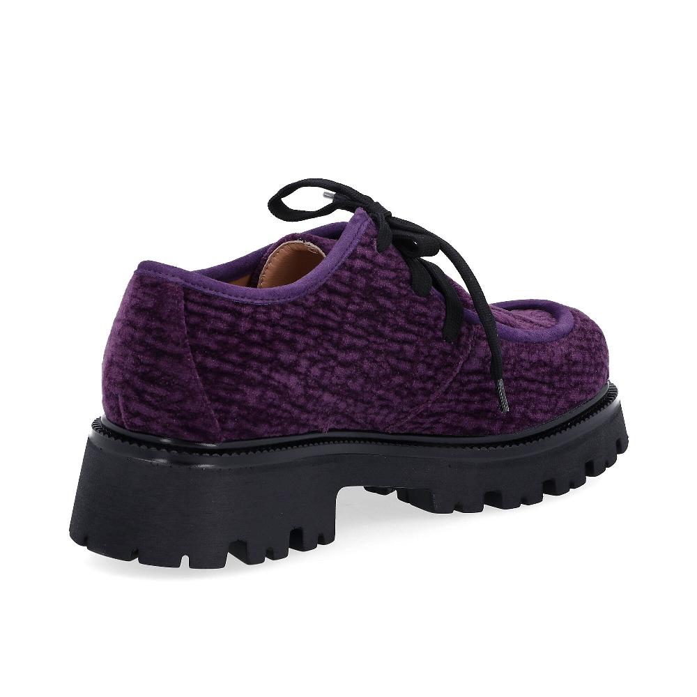 QVC Galieti Francesine In Velluto Intrecciato Con Tacco 4 Cm