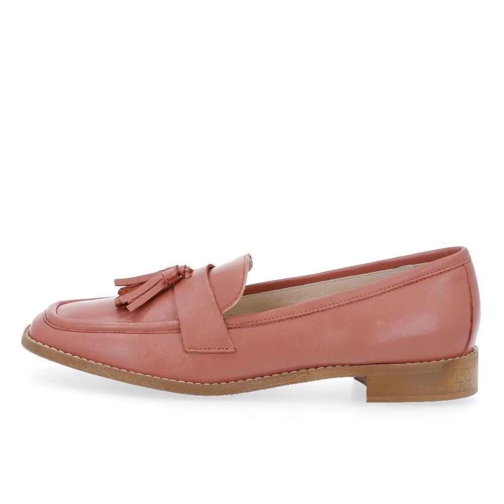 QVC Galieti Mocassino In Pelle Motivo Nappine Tacco 3 Cm Made In Italy