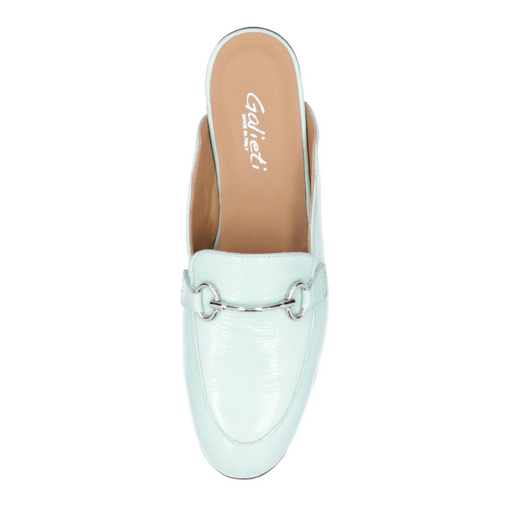 QVC Galieti Sabot Stile Mocassino Con Accessorio Metallico