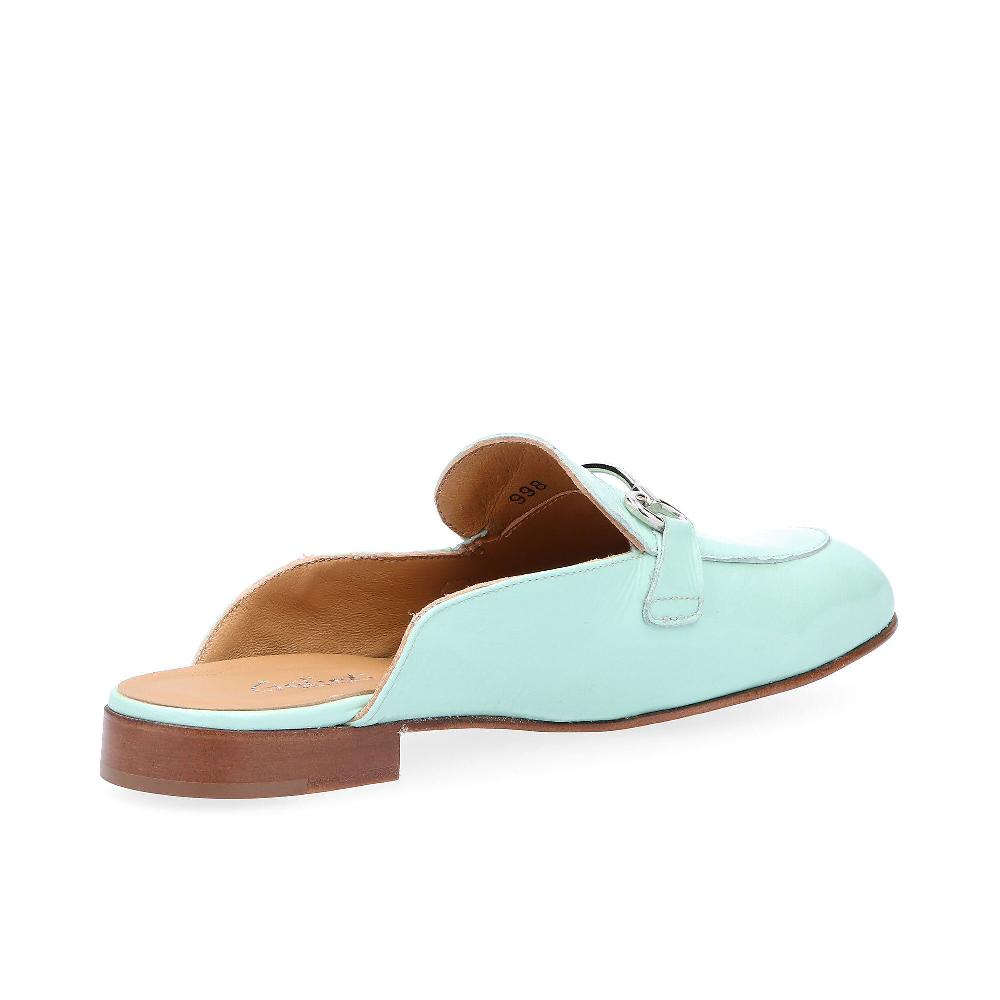 QVC Galieti Sabot Stile Mocassino Con Accessorio Metallico