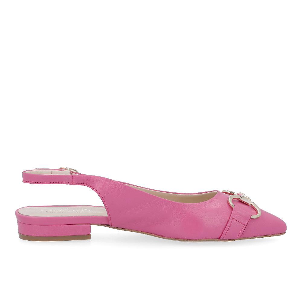 QVC Galieti Slingback In Pelle Con Punta Sfilata E Tacco 3 Cm