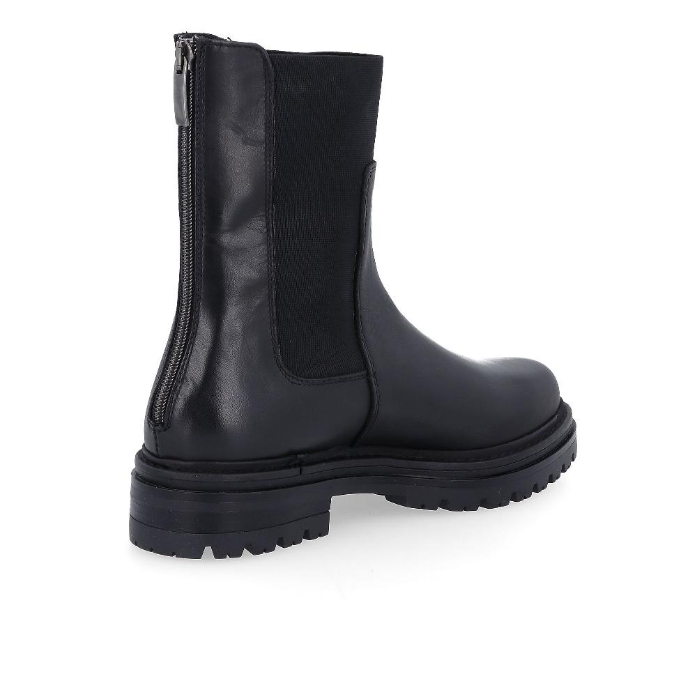 QVC Galieti Stivaletti Chelsea In Pelle Con Inserti Elastici