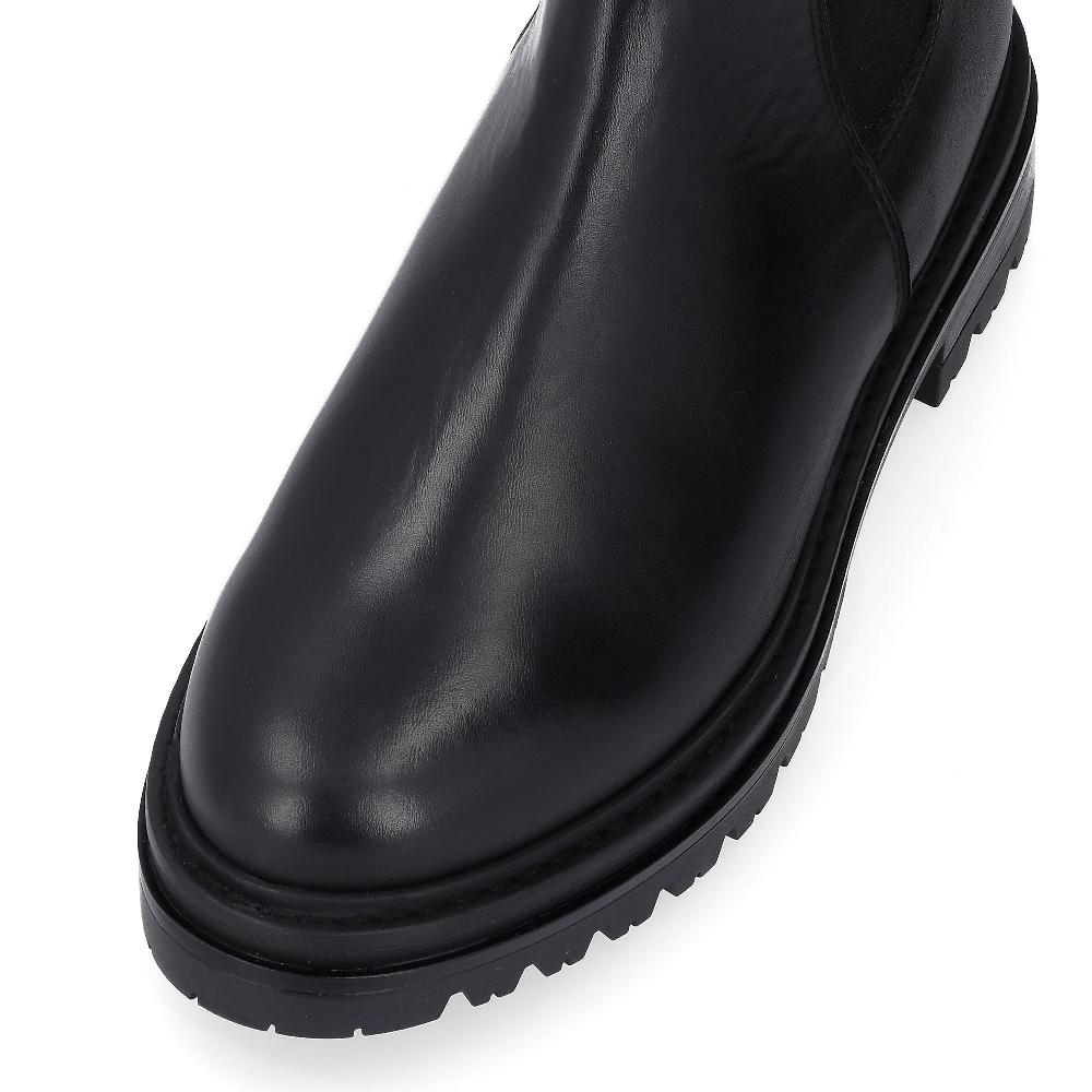 QVC Galieti Stivaletti Chelsea In Pelle Con Inserti Elastici