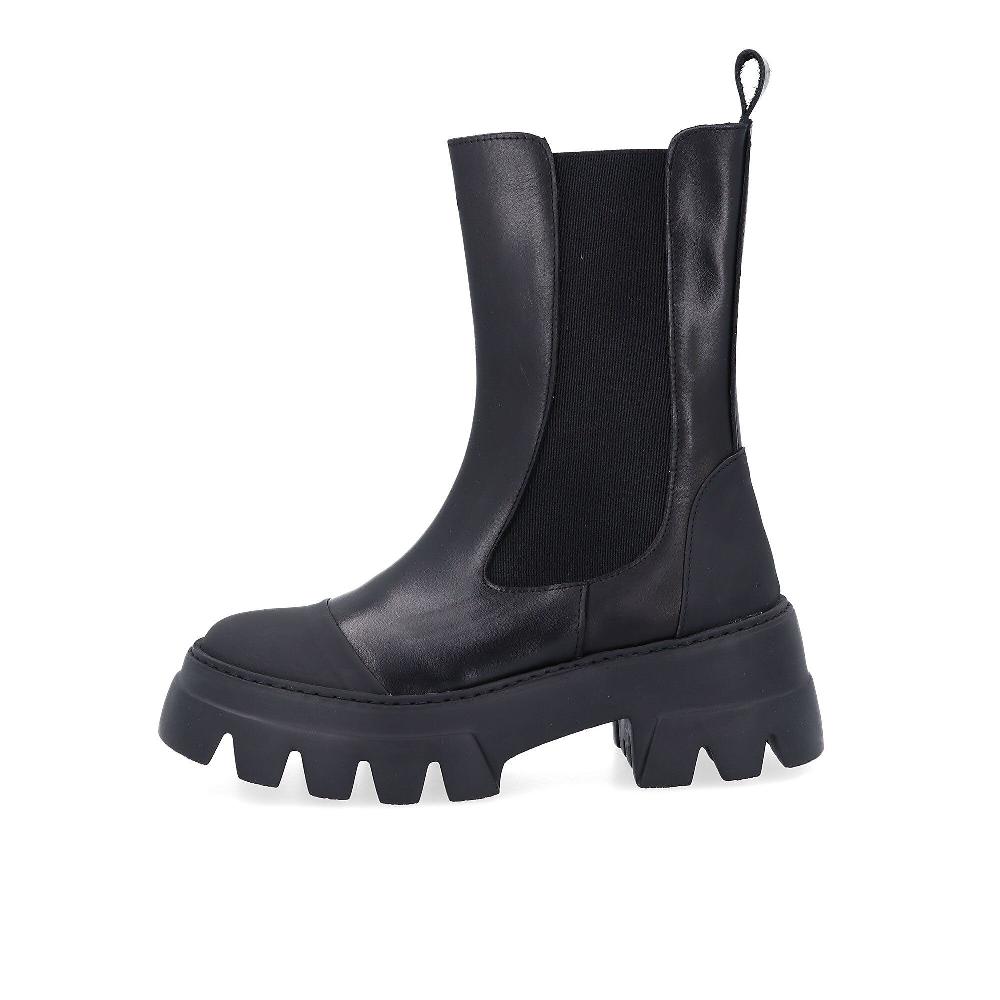 QVC Galieti Stivaletti Chelsea In Pelle Con Inserti In Gomma