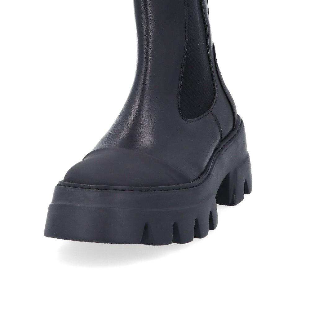QVC Galieti Stivaletti Chelsea In Pelle Con Inserti In Gomma