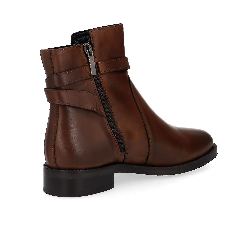 QVC Galieti Stivaletti In Pelle Con Fibbia E Tacco 3 Cm