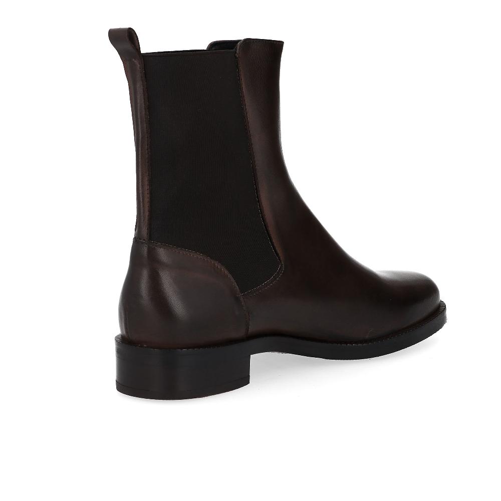 QVC Galieti Stivaletti In Pelle Con Inserto Elastico E Tacco 3 Cm