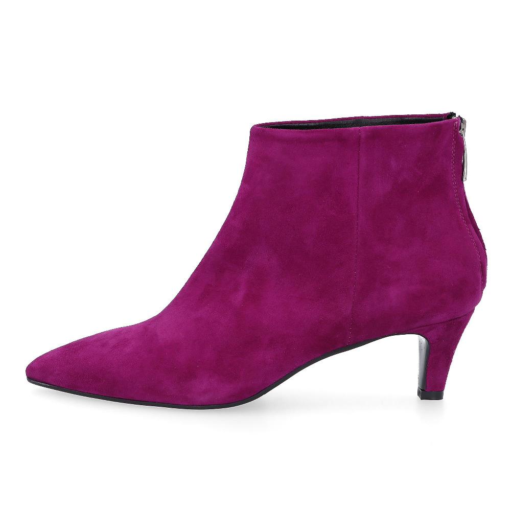 QVC Galieti Stivaletti In Pelle Scamosciata Con Tacco 5 Cm