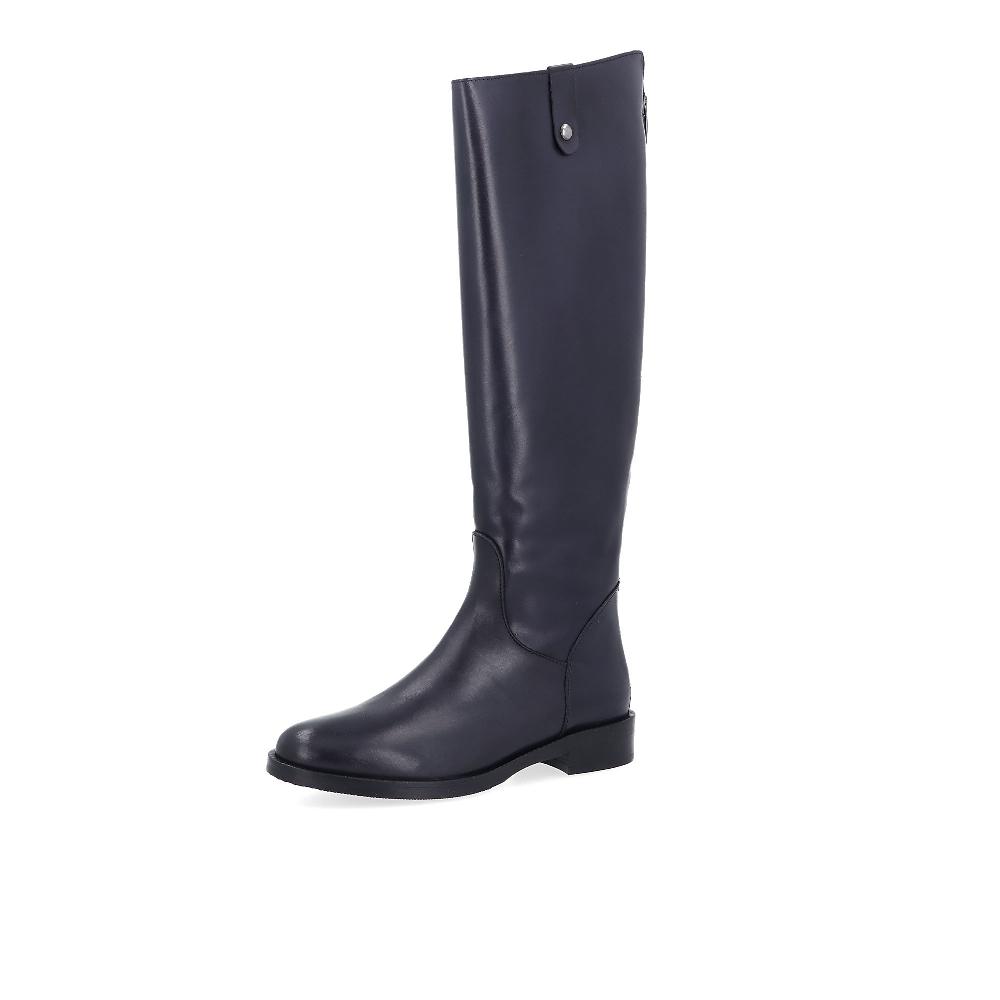 QVC Galieti Stivali In Pelle Cavallerizzi Con Gambale Svasato