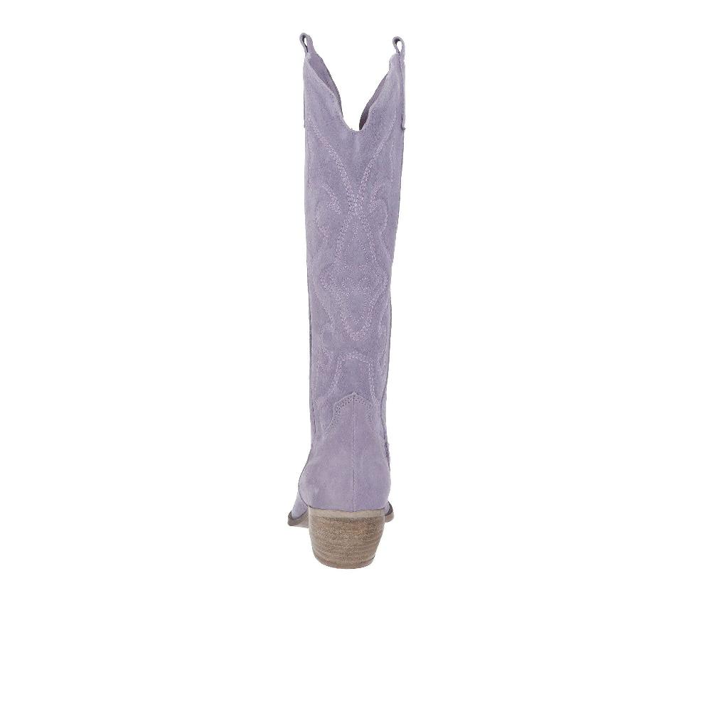 QVC Galieti Stivali In Pelle Con Ricamo Tacco 5 5cm
