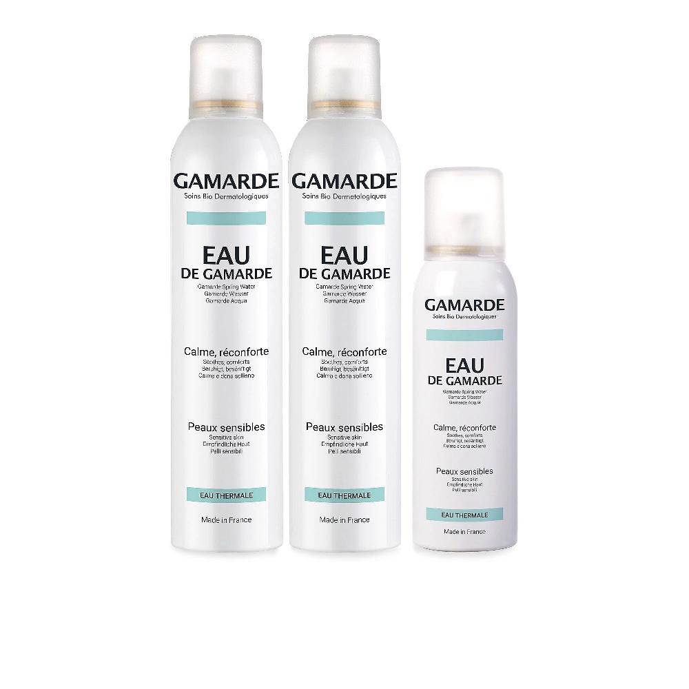 QVC Gamarde Acqua termale spray (2 da 250 ml + 1 da 100 ml)