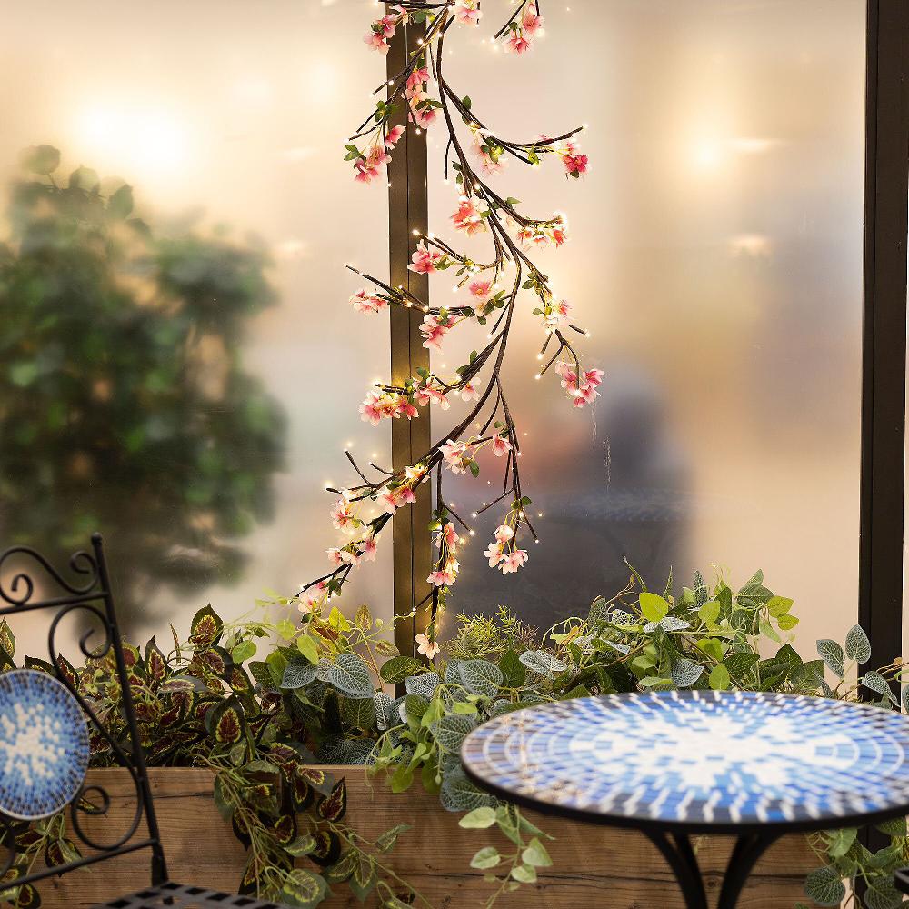 QVC Garden Reflections Piantina Artificiale Di Vite Rampicante Con Luci LED