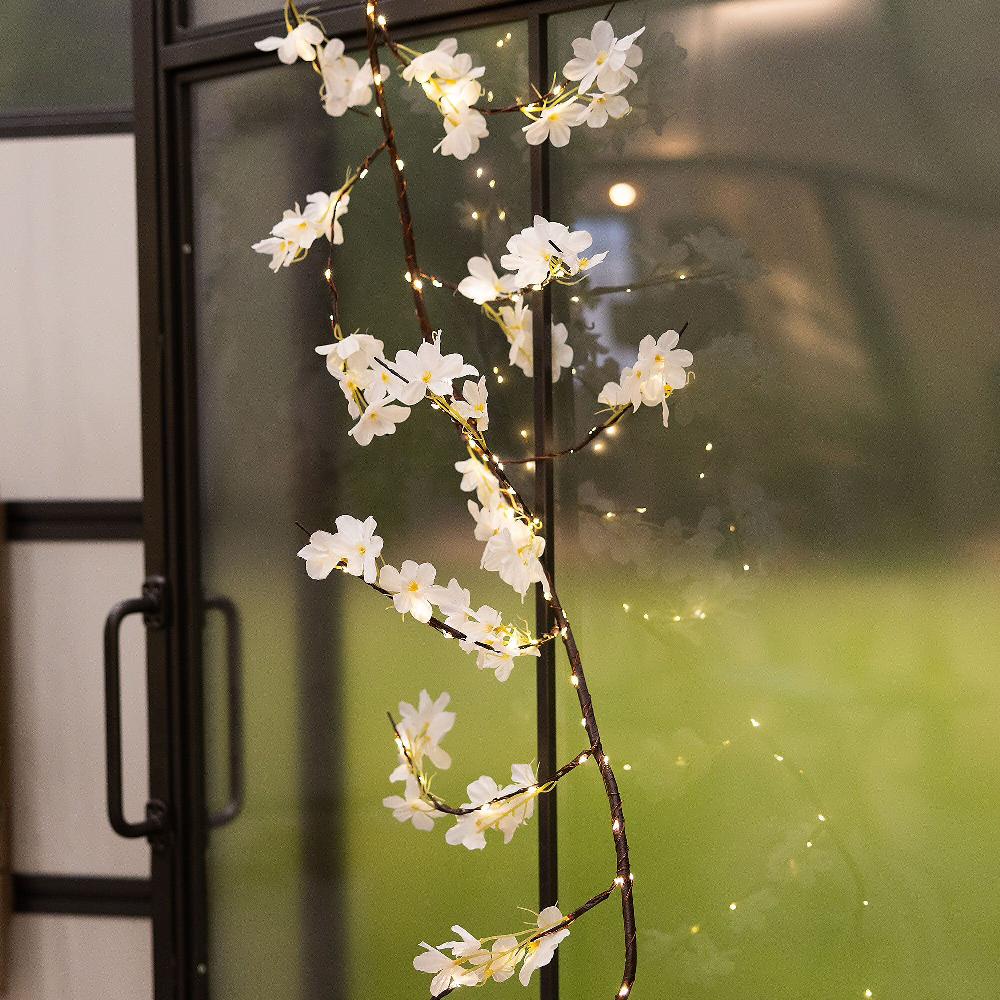 QVC Garden Reflections Piantina Artificiale Di Vite Rampicante Con LED