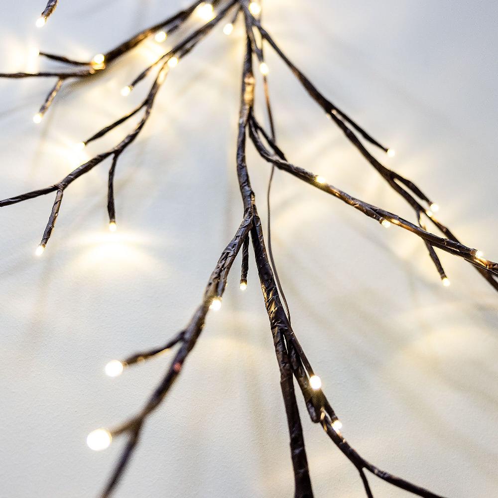QVC Garden Reflections Piantina Artificiale Di Vite Rampicante Con LED Bianco Caldo