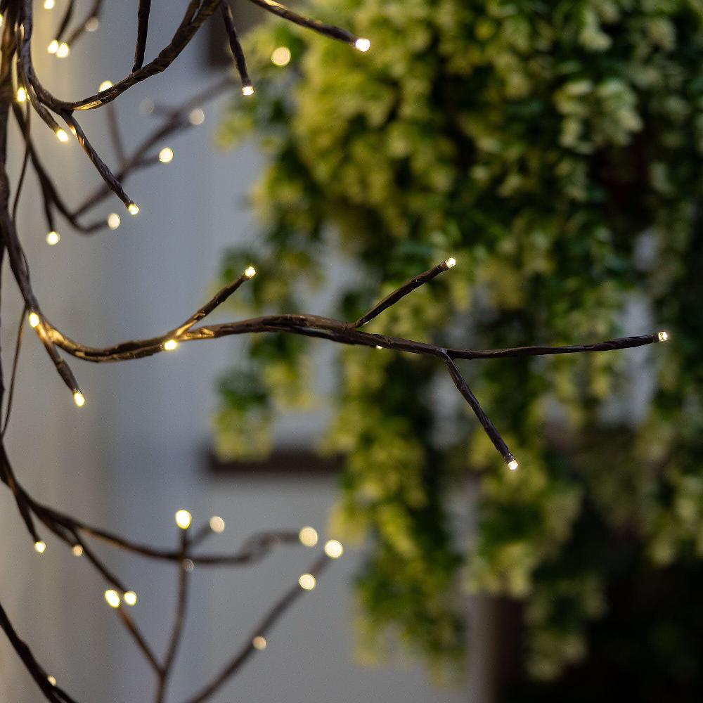 QVC Garden Reflections Piantina Artificiale Di Vite Rampicante Con LED Bianco Caldo