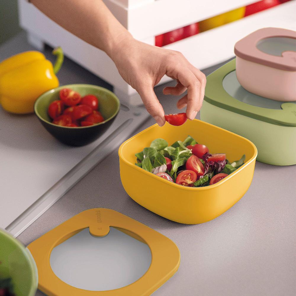 QVC Guzzini Set 3 Contenitori Ermetici Bassi Store&More