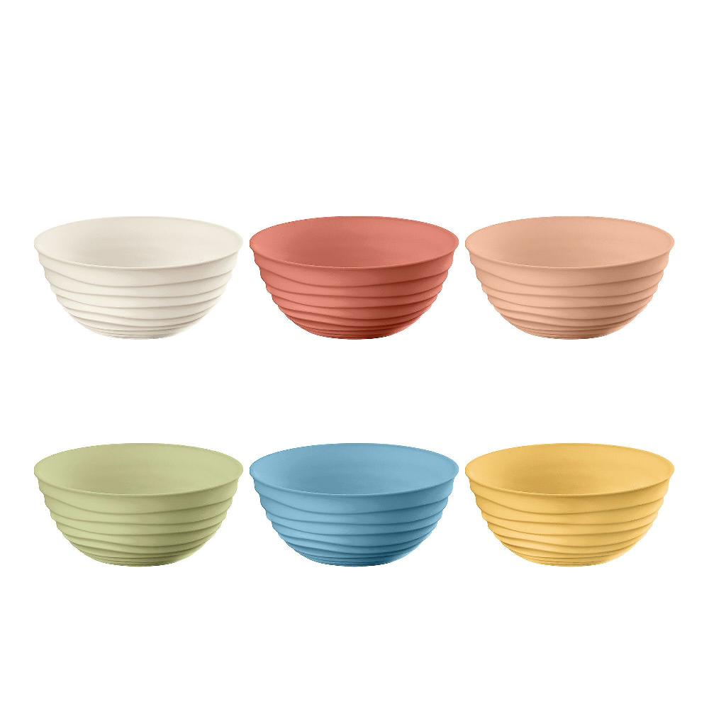 QVC Guzzini Tierra Set 6 contenitori Plastica ricliclata Made in Italy