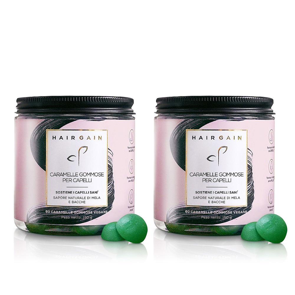 QVC Hair Gain Integratore alimentare capelli 60 caramelle gommose