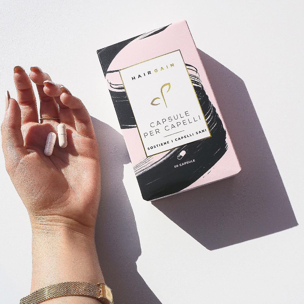 QVC Hair Gain Integratore Alimentare Capelli Con Zinco E Biotina