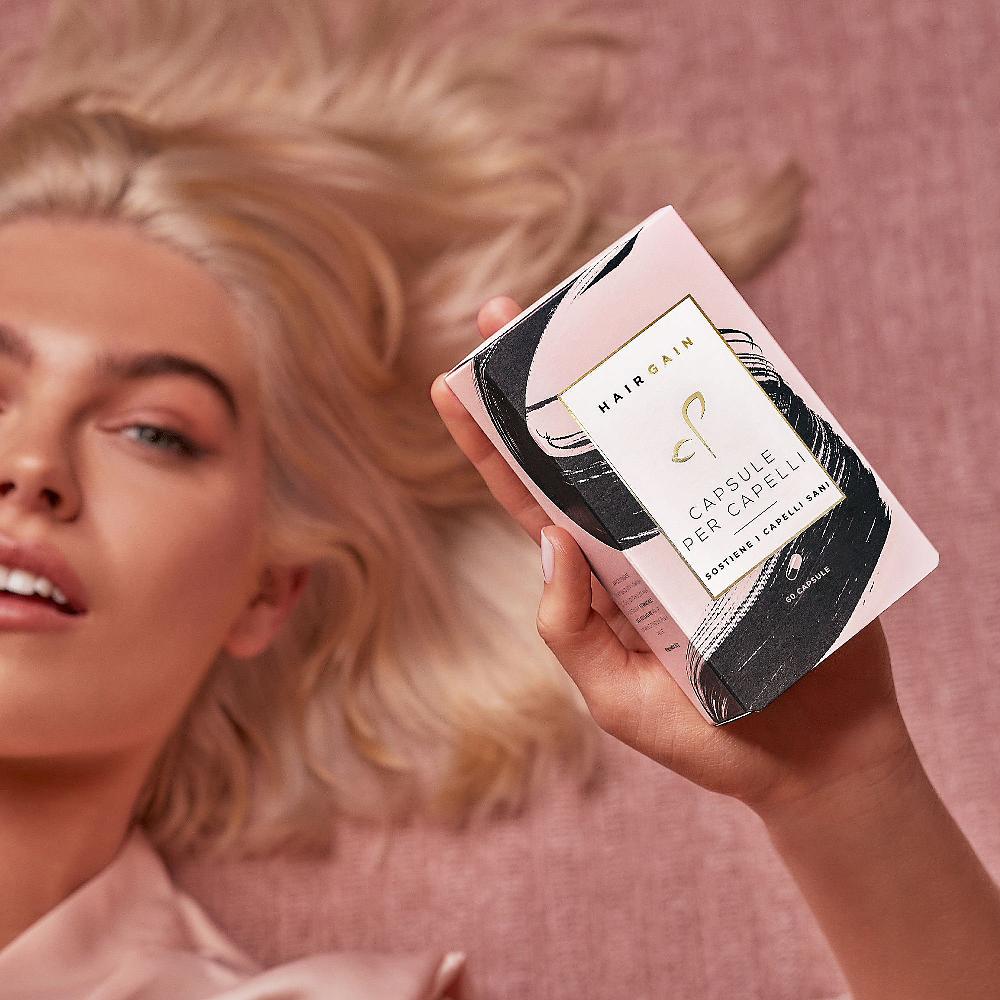 QVC Hair Gain Integratore Alimentare Capelli Con Zinco E Biotina