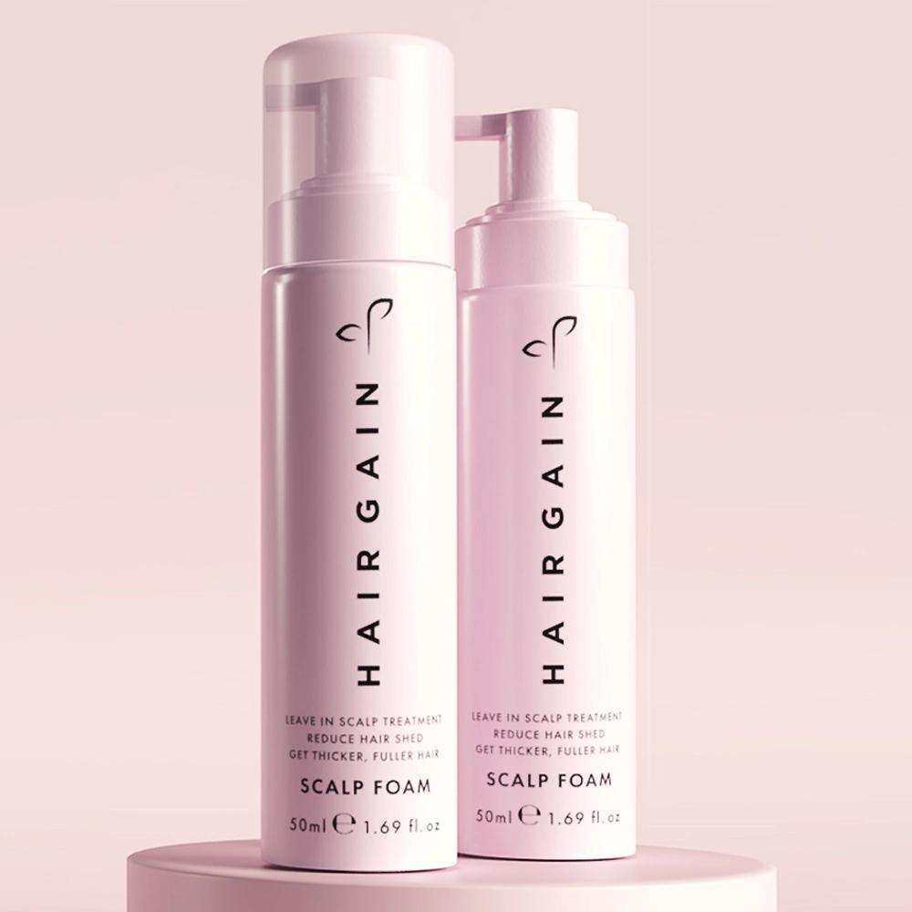 QVC Hair Gain Schiuma Per Capelli Trattamento Cosmetico Cuoio Capelluto