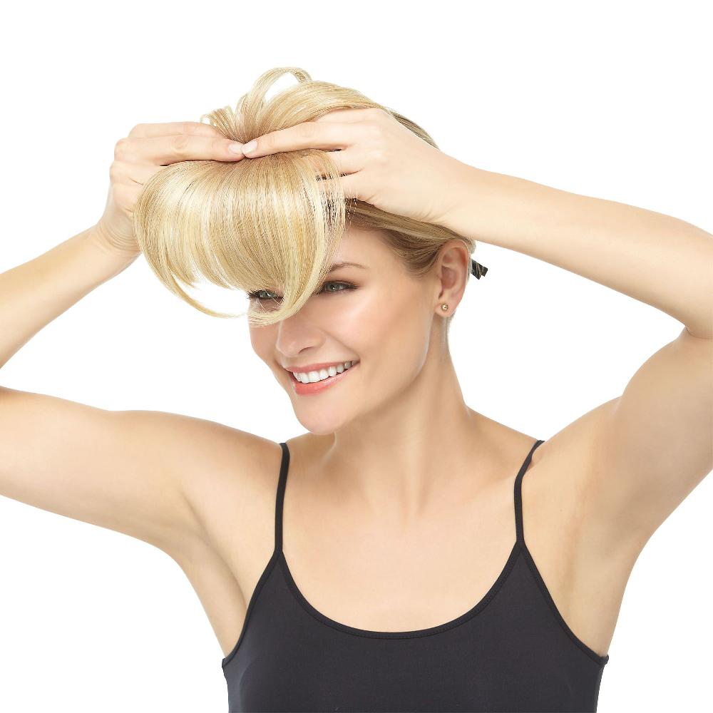 QVC HairDo Modern Fringe Frangia Attaccatura Invisibile