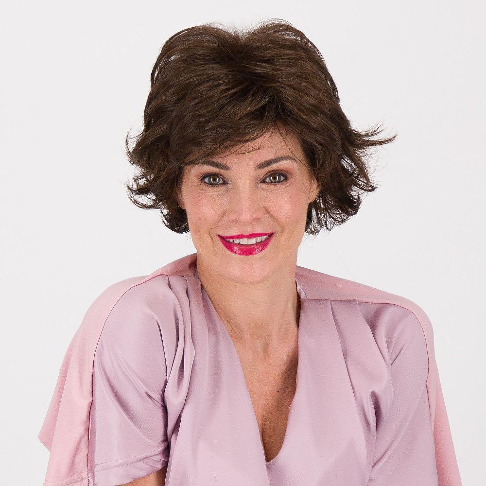 QVC HairDo Parrucca corta Texured Flip taglio sbarazzino