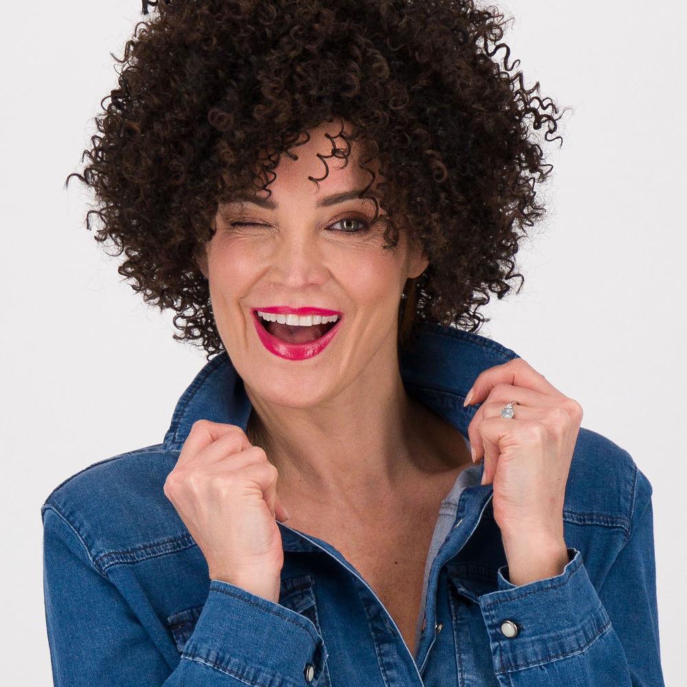 QVC HairDo Riccia In 5 Colori - Modello Volume Galore