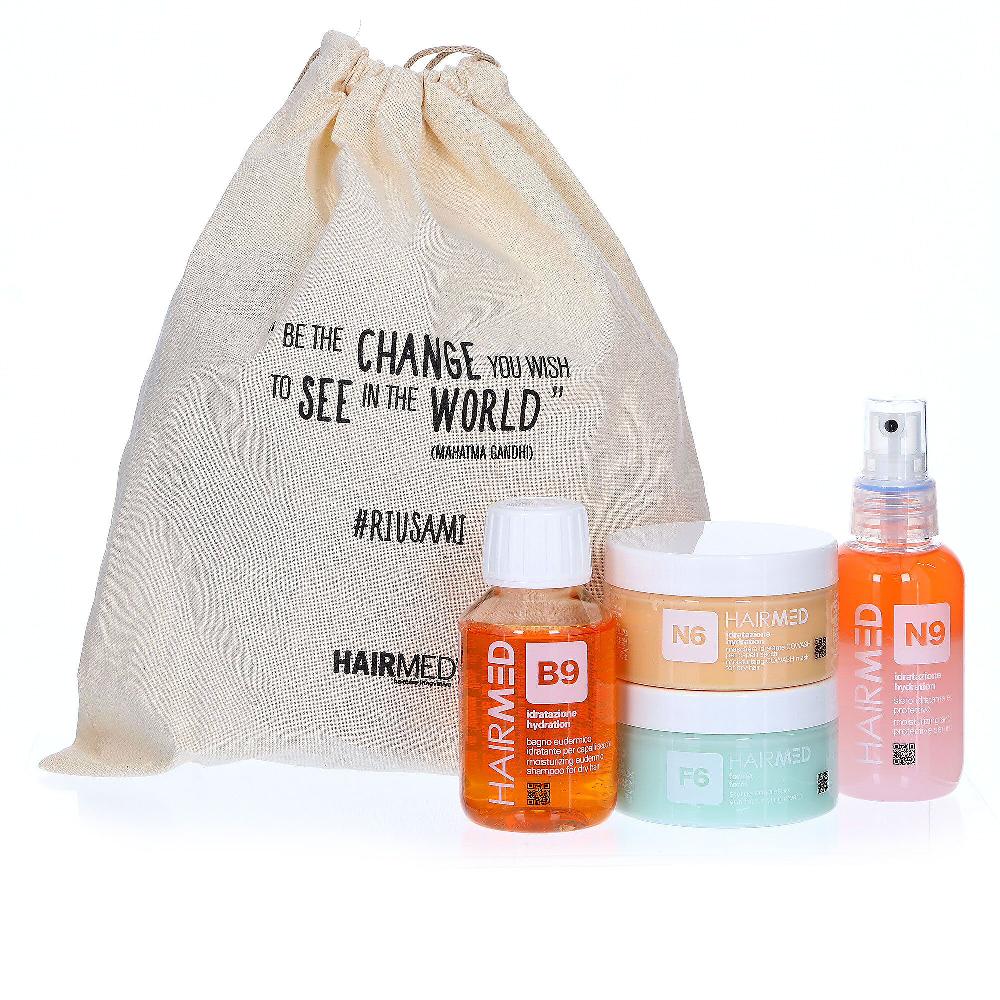 QVC Hairmed Kit 4 prodotti capelli in travel size + bag