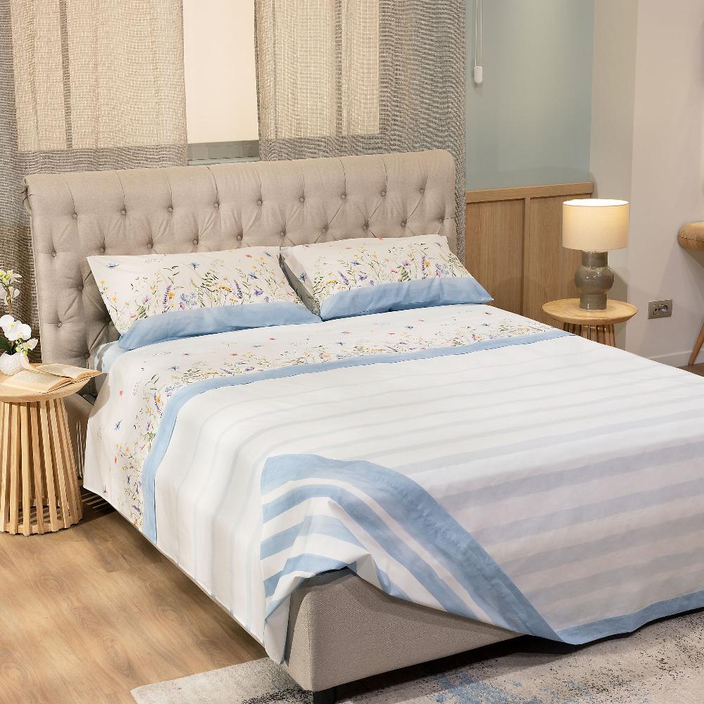 QVC Happidea Dueinuno Completo Letto In Percalle Con Doppia Stampa
