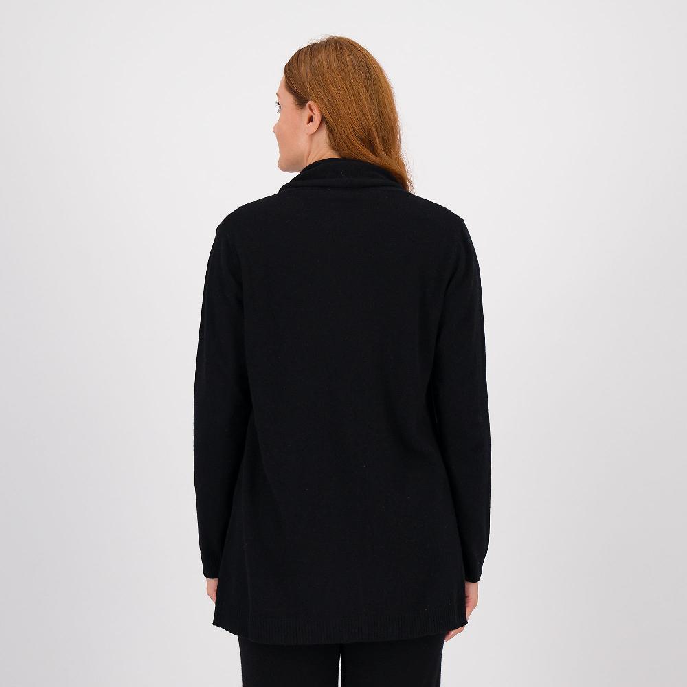 QVC Hekla & Co. Cardigan In Maglia In Filato Con Cotone E Cashmere