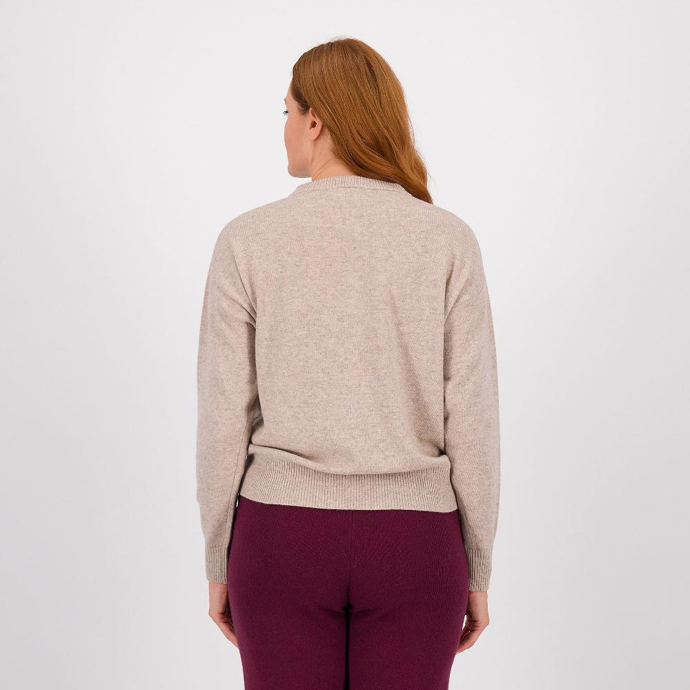 QVC Hekla & Co Maglia A Lupetto In Filato Con Cashmere