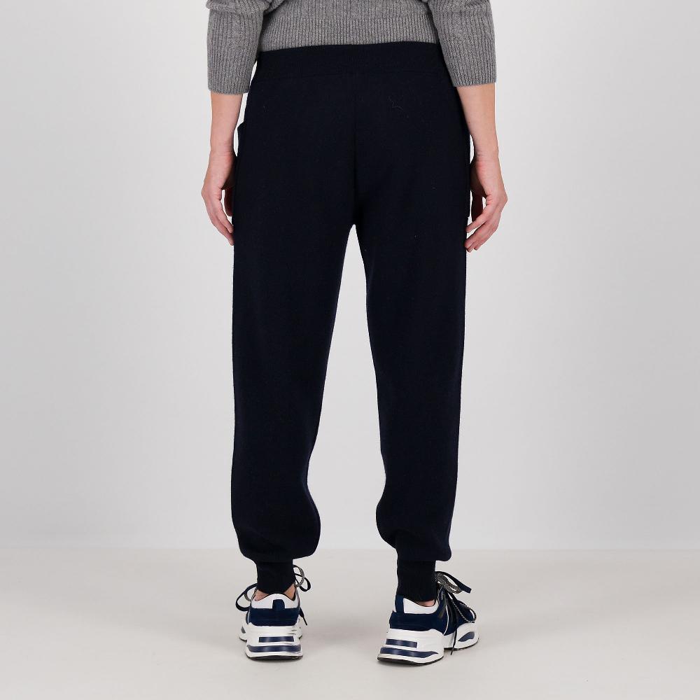 QVC Hekla & Co Pantaloni Jogger Punto Stoffa In Lana Con Cashmere