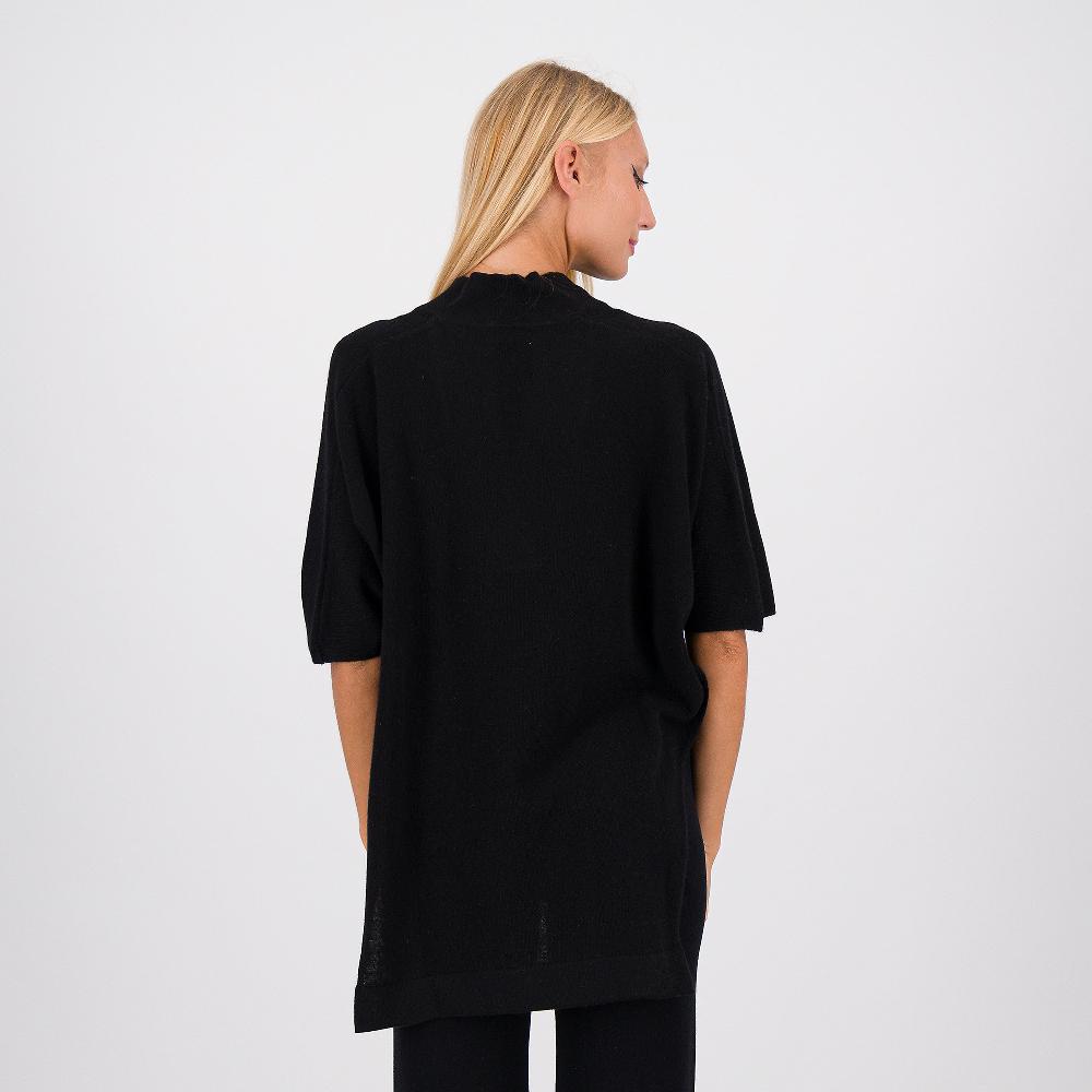 QVC Hekla & Co Poncho In Maglia In Filato Con Lana E Cashmere